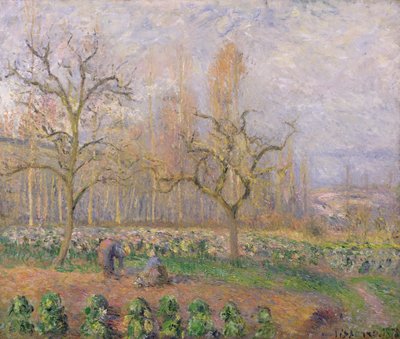 Orchard at Pontoise, 1878 by Camille Jacob Pissarro